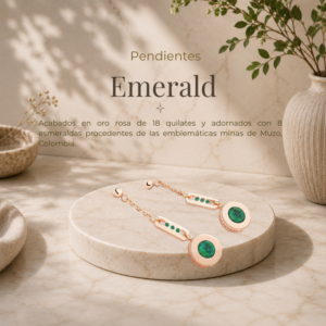 Pendientes Emerald