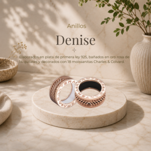 Anillos Denise 18k Oro Rosa